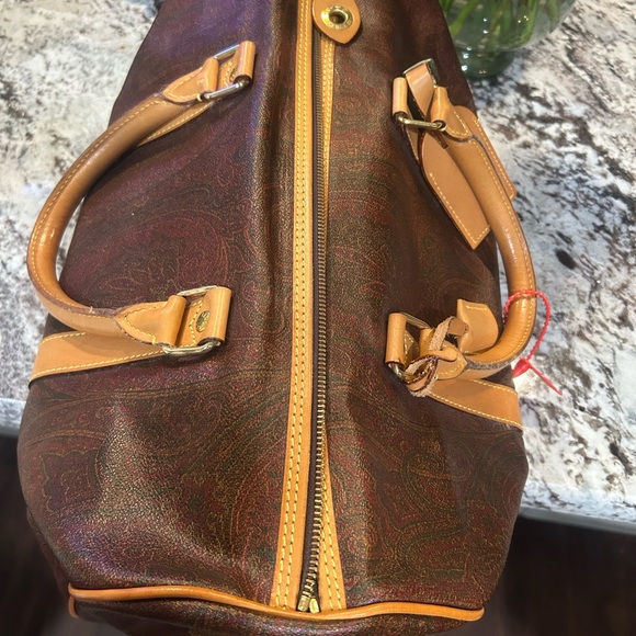 Etro Multicolor Paisley Duffel Bag - Picture 4 of 16